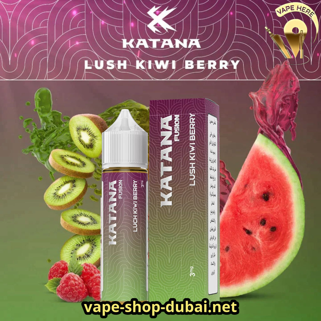 KATANA FUSION E-LIQUIDS 60ML UAE LUSH KIWI BERRY