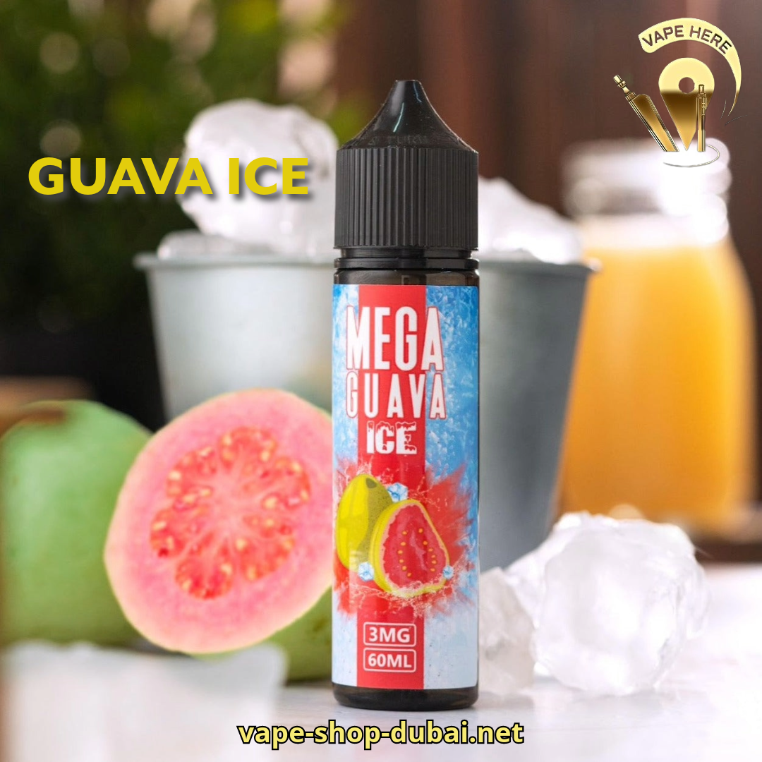 MEGA GUAVA ICE 60ML E-LIQUID -GRAND E-LIQUID UAE Dubai