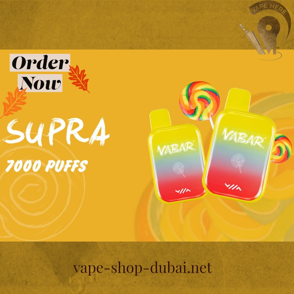 Vabar Supra 7000 Puffs Disposable Pods UAE Dubai