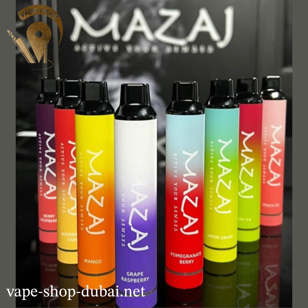 MAZAJ TITAN - 3000 PUFFS DISPOSABLE RECHARGEABLE UAE Dubai