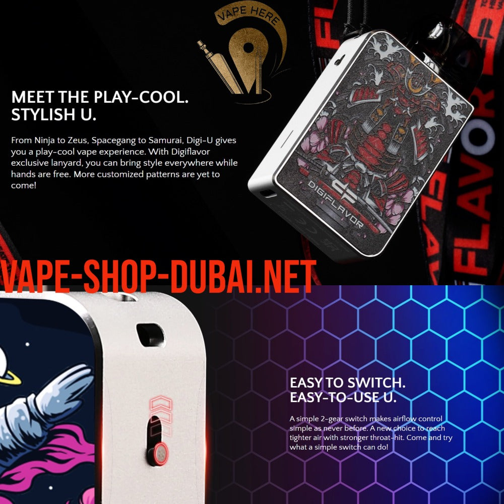 GEEKVAPE Digiflavor U Pod Kit 1000mAh UAE Dubai