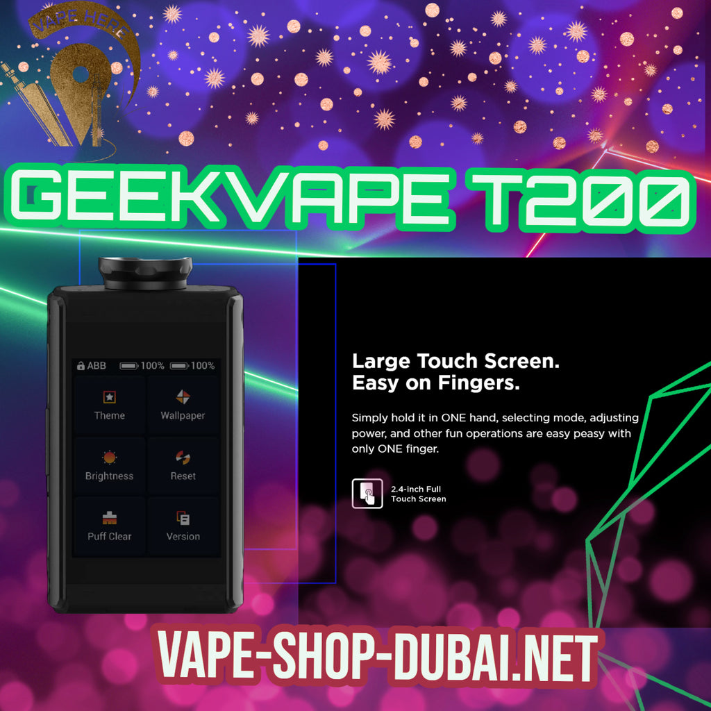 Geekvape T200 (Aegis Touch) Kit 200W Dubai