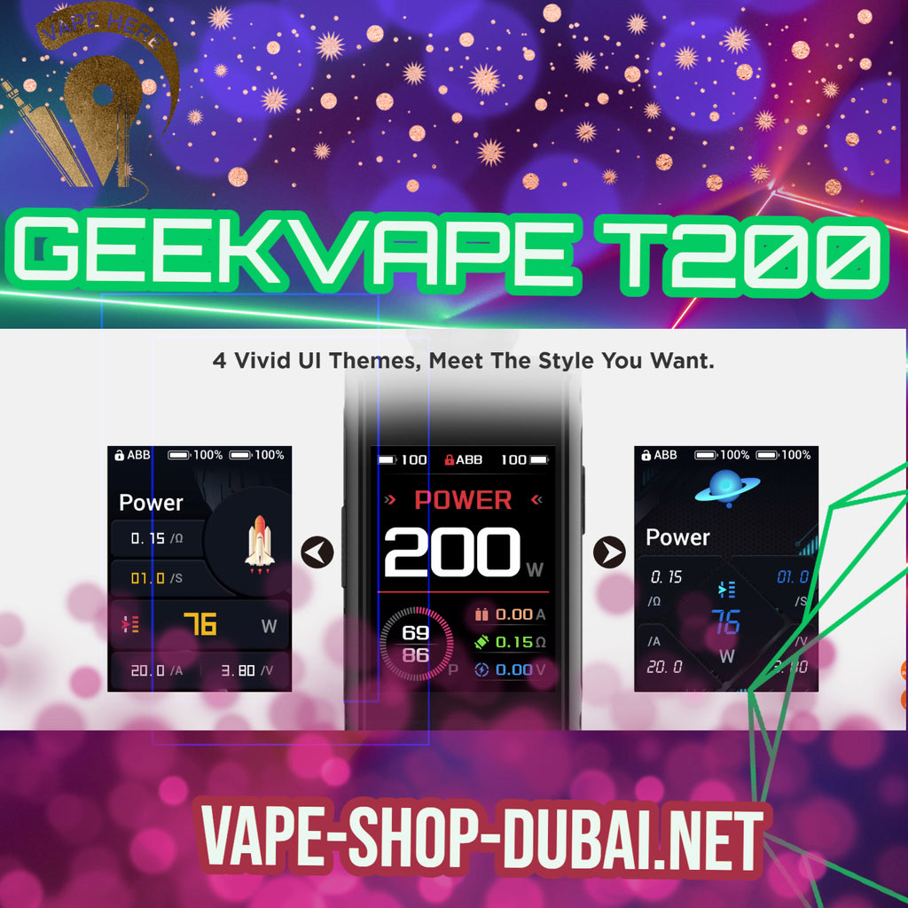 Geekvape T200 (Aegis Touch) Kit 200W AbuDhabi
