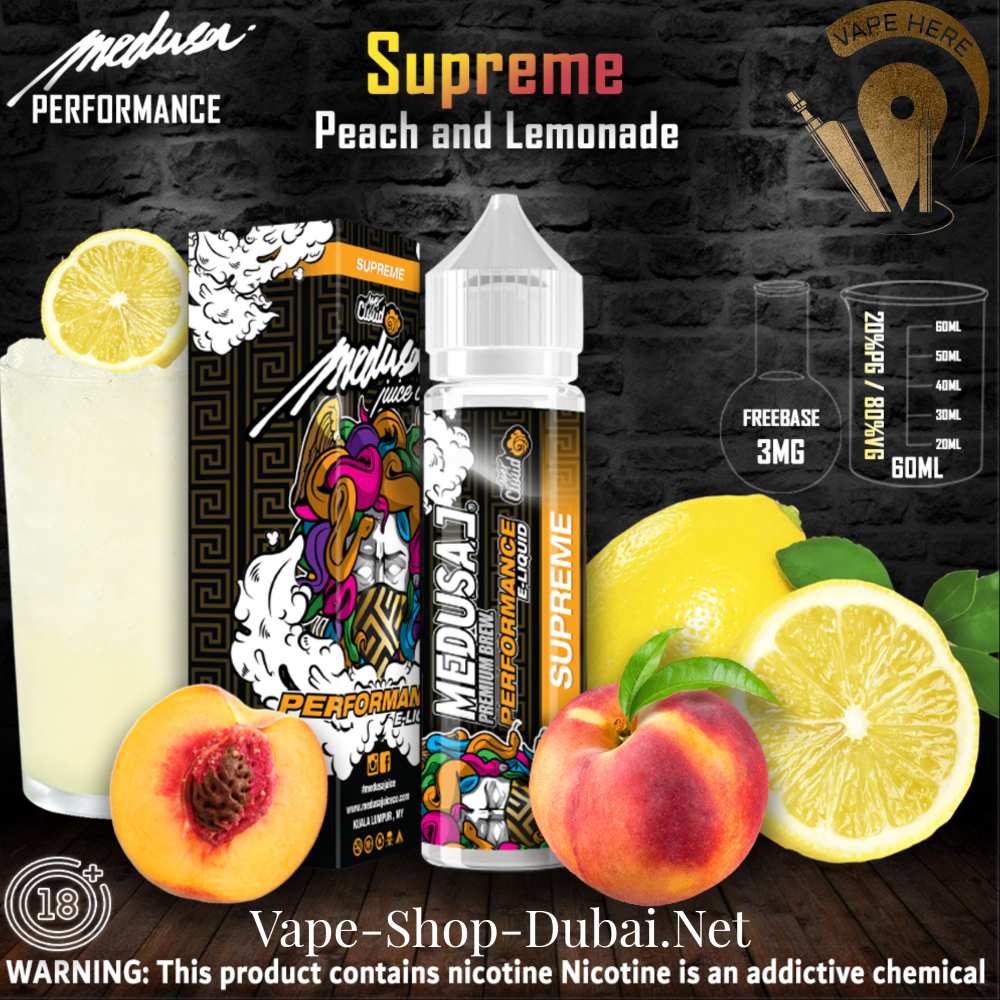 MEDUSA JUICE SUPREME 60ML E-liquids PERFORMANCE SERIES UAE DUABI