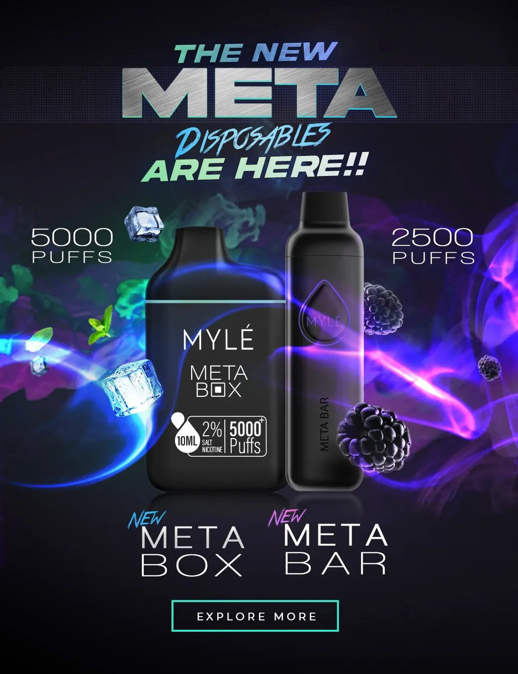 Myle meta Box Disposable UAE