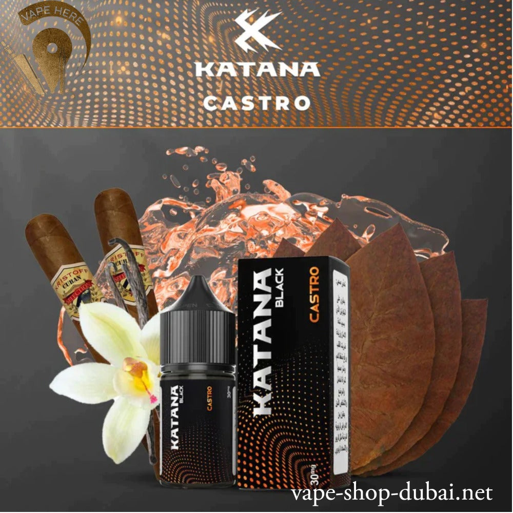 KATANA CASTRO SALTNIC 30ML - BLACK SERIES UAE DUBAI