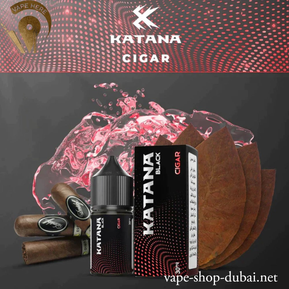 KATANA CIGAR SALTNIC 30ML- BLACK SERIES UAE DUBAI