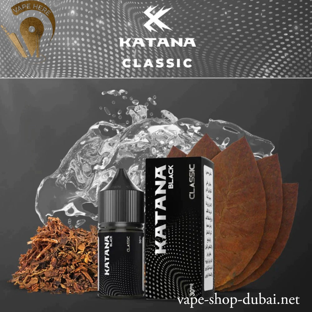 KATANA CALISSIC SALTNIC 30ML - BLACK SERIES UAE DUBAI