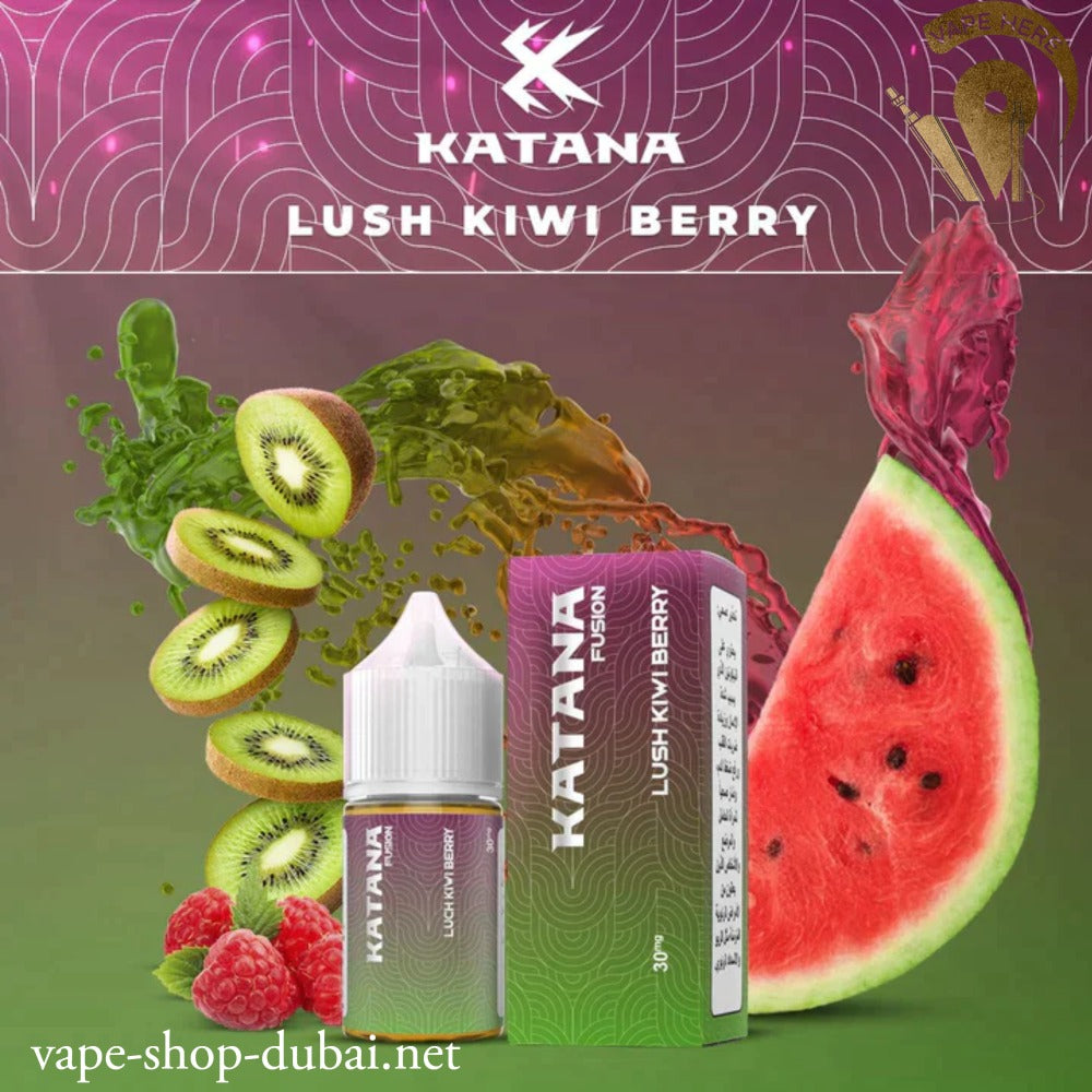 KATANA LUSH KIWI BERRY SALTNIC 30ML - FUSION SERIES