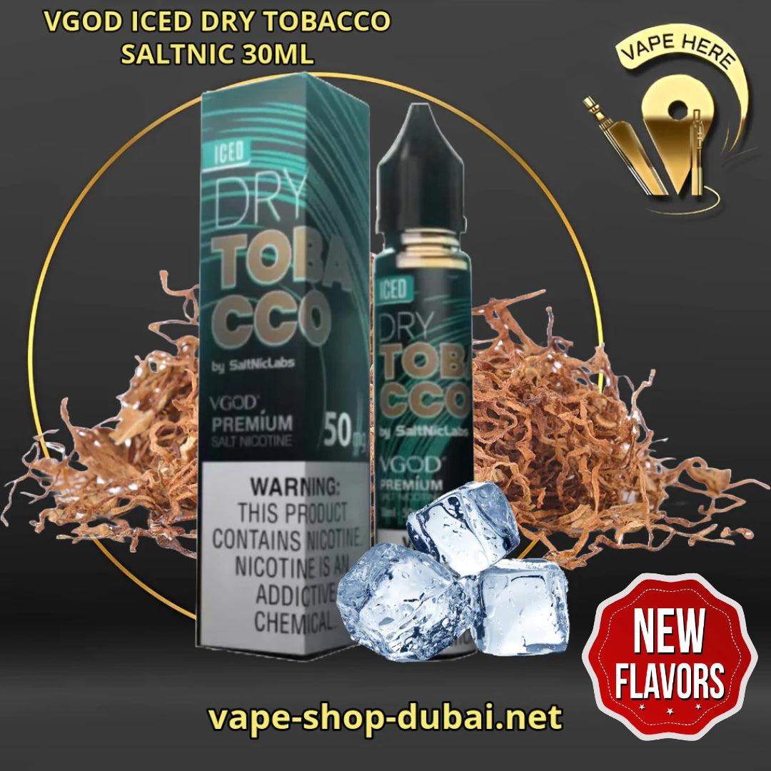 VGOD ICED DRY TOBACCO SALTNIC 30ML