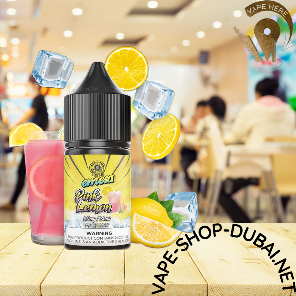 EMESA PINK LEMON SALTNIC 30ML UAE Dubai