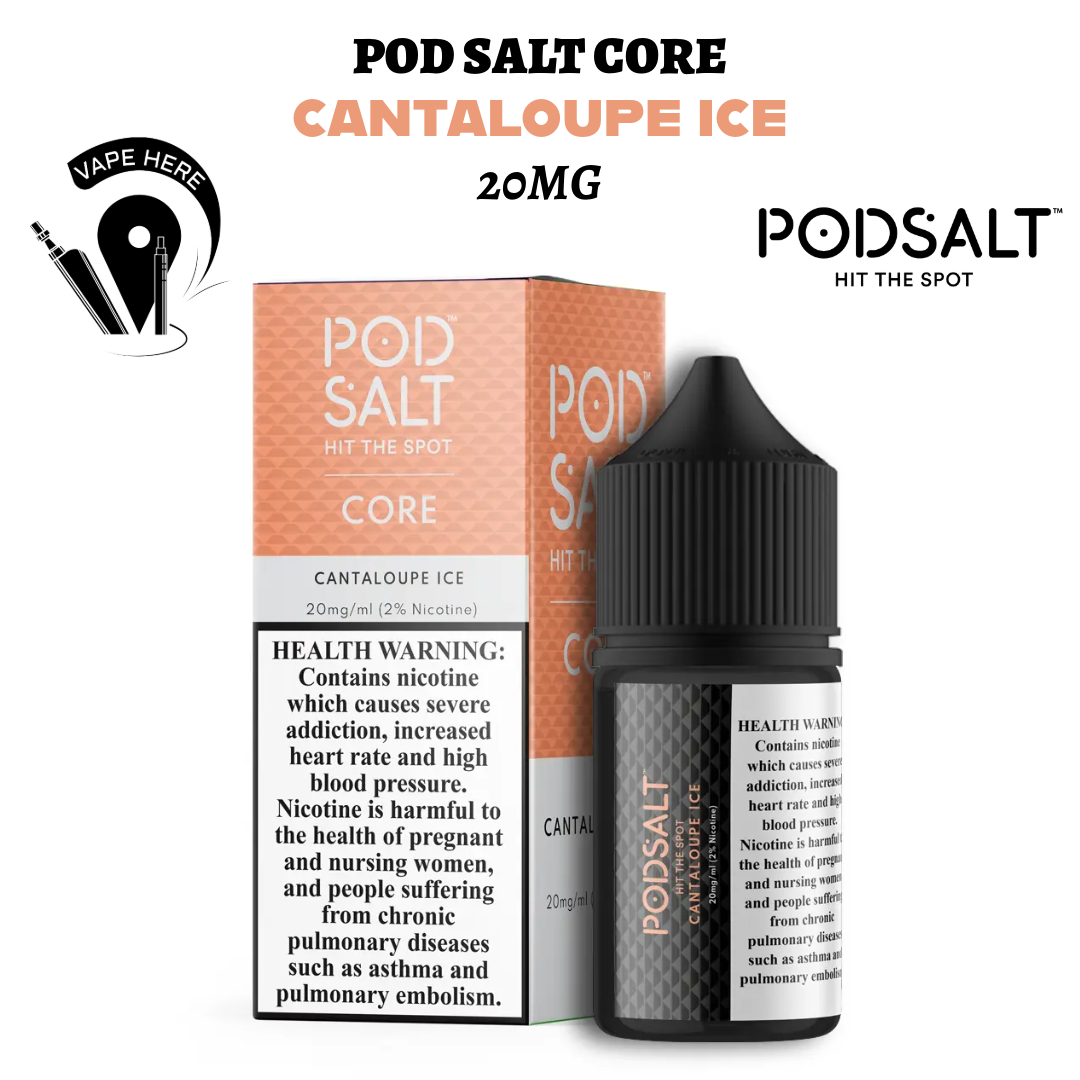 Pod Salt core Cantaloupe Ice SaltNic Dubai UAE Abu Dhabi