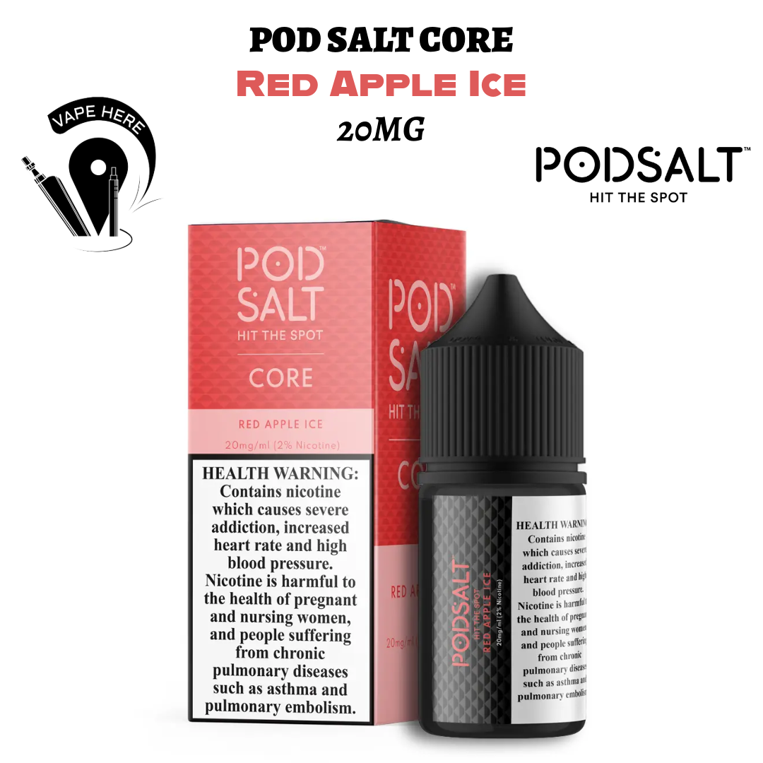 Pod Salt core Red Apple Ice SaltNic UAE Dubai Abu Dhabi