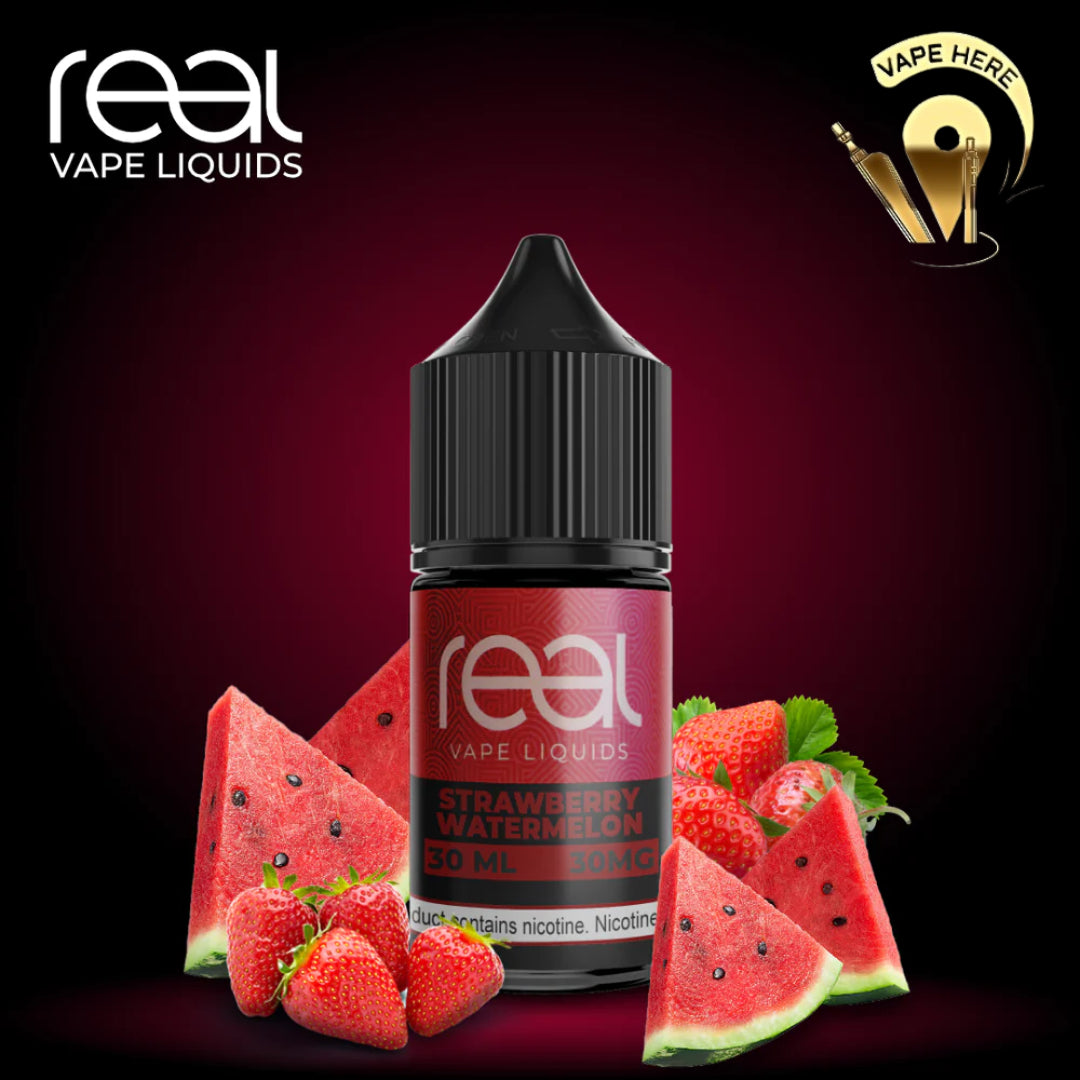 REAL VAPE STRAWBERRY WATERMELON 3050MG In Dubai and UAE