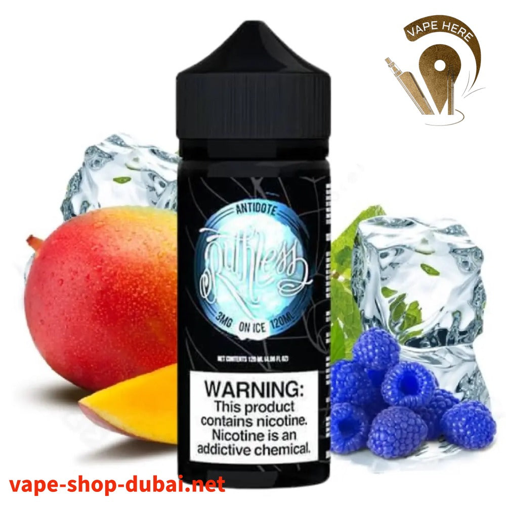 RUTHLESS ANTIDOTE ON ICE E-LIQUIDS 120ML