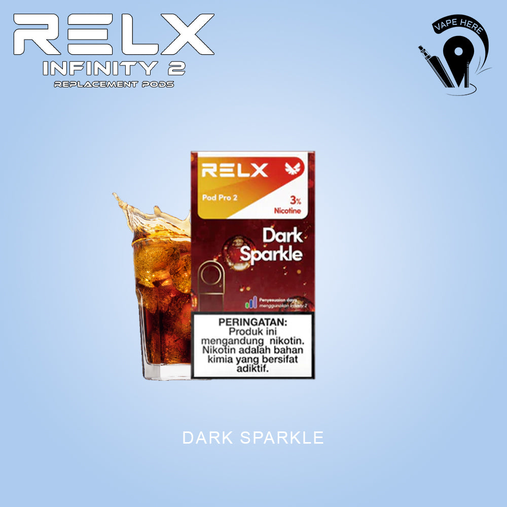 Relx Prefilled 30mg Replacement Pod (1pcs/Pack) Dark Sparkle UAE Abu Dhabi