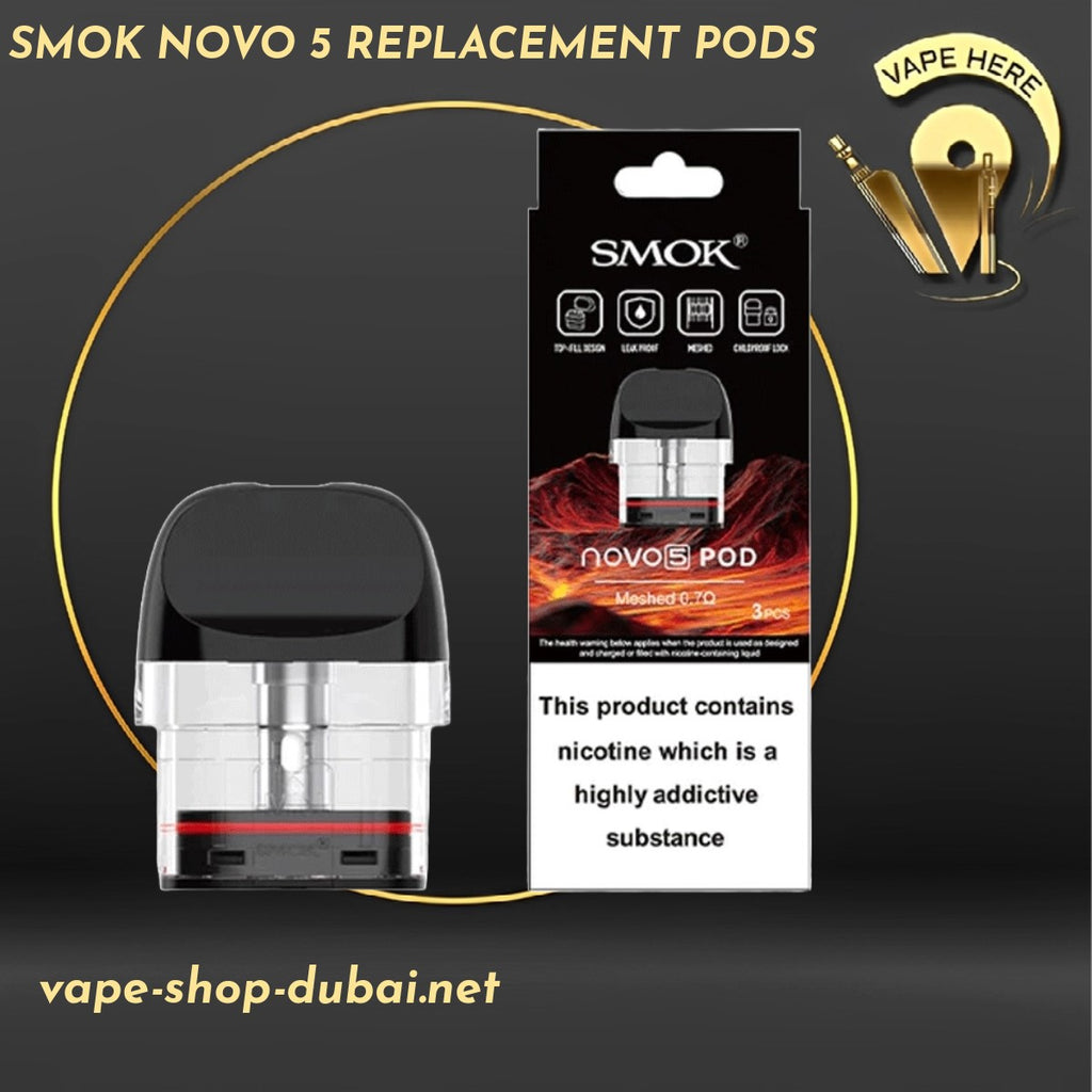 SMOK NOVO 5 REPLACEMENT PODS UAE Dubai