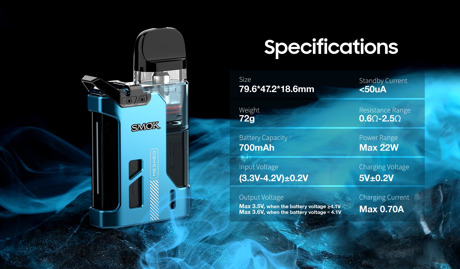 SMOK PROPOD GT Features