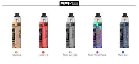 SMOK RPM 100 Vape kit colors