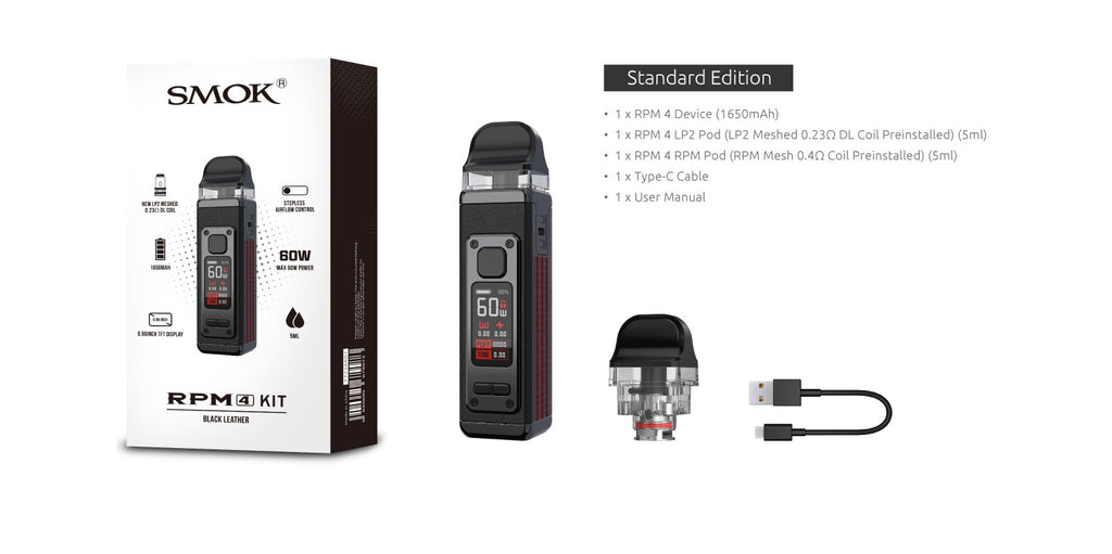 SMOK RPM 4 60W POD SYSTEM vape here store uae dubai abu dhabi