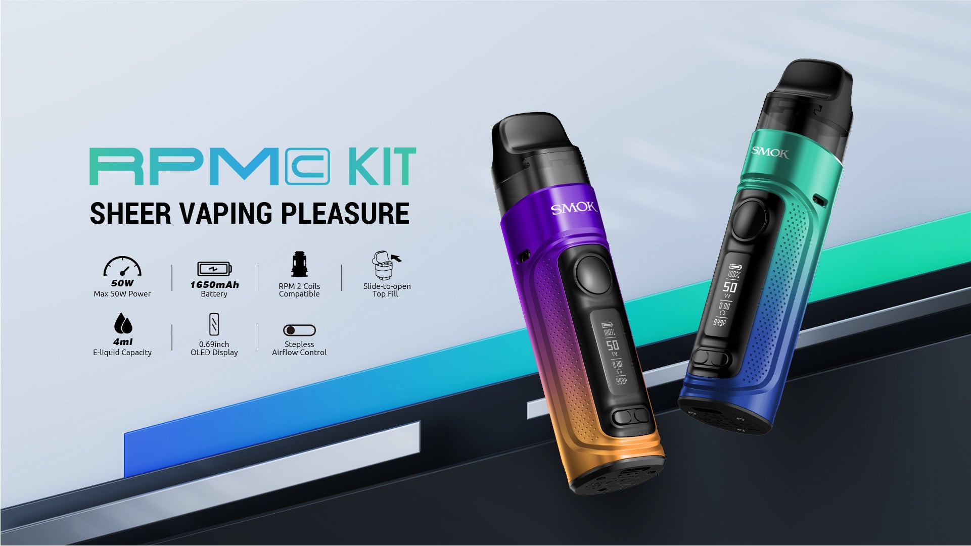 SMOK RPM C KIT 50W POD MOD UAE Dubai