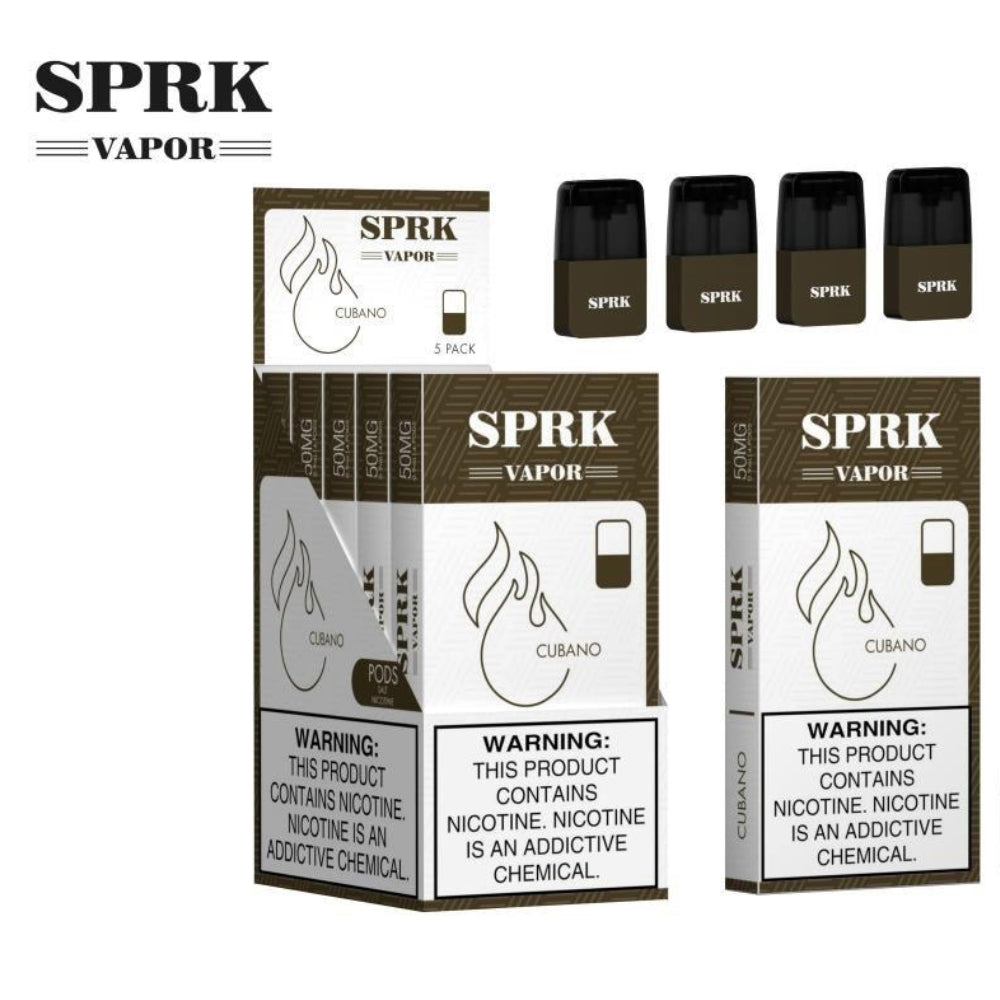 SPRK Pods Cubano Myle V4 Vape Dubai UAE Abu Dhabi Vape Here Store