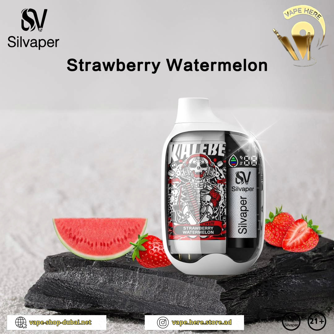 Silva Dream Disposable Vape 1000 Puffs 50mg Strawberry Watermelon UAE Dubai