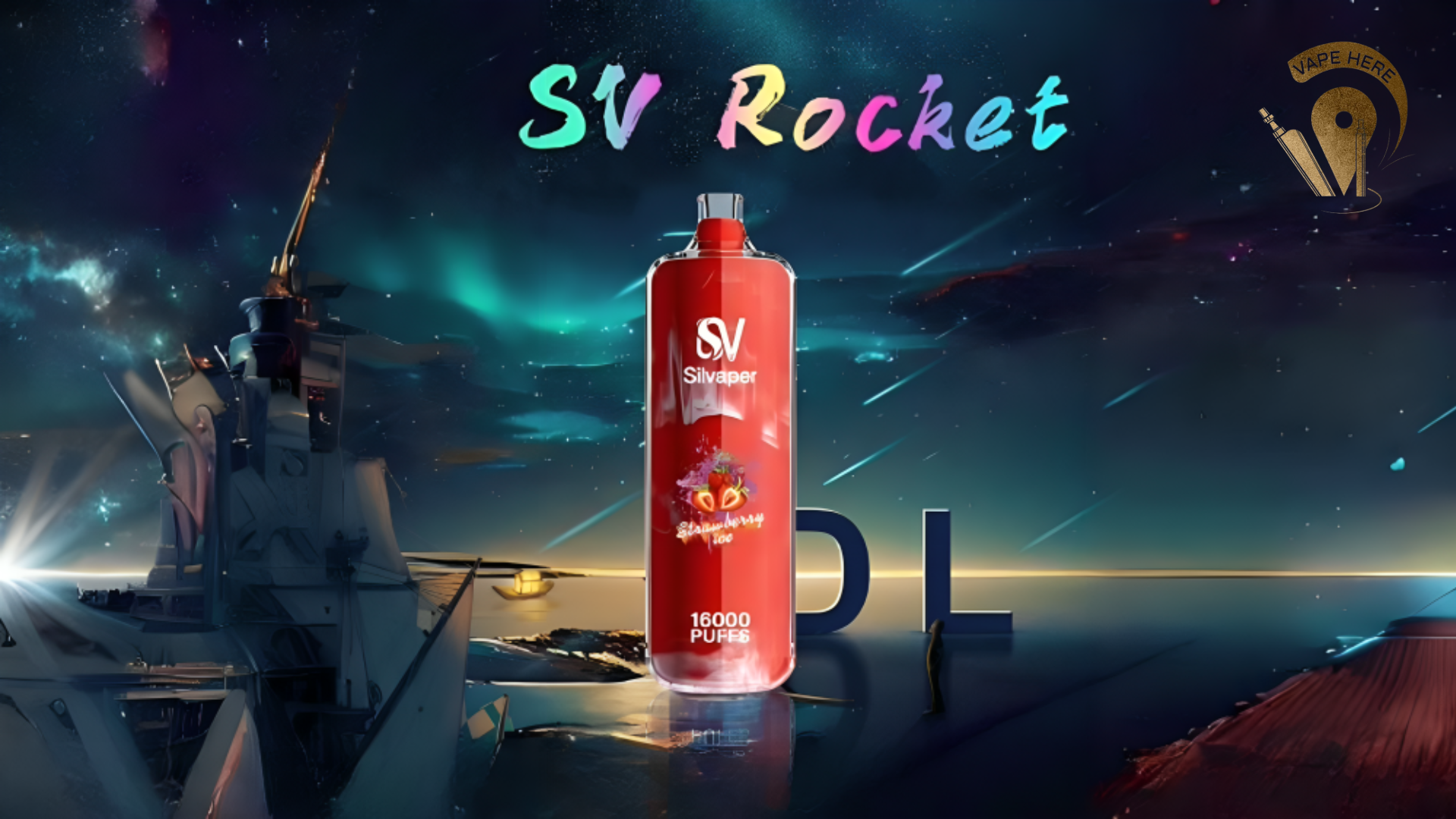 Silvaper Rocket 16000 Puffs Disposable Vape DTL 3mg UAE Al Ain & Ajman