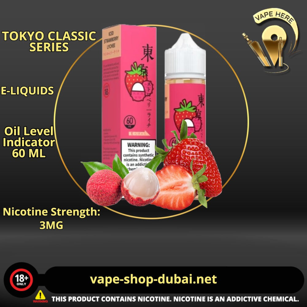 TOKYO STRAWBERRY LYCHEE 60ML- CLASSIC SERIES UAE Dubai