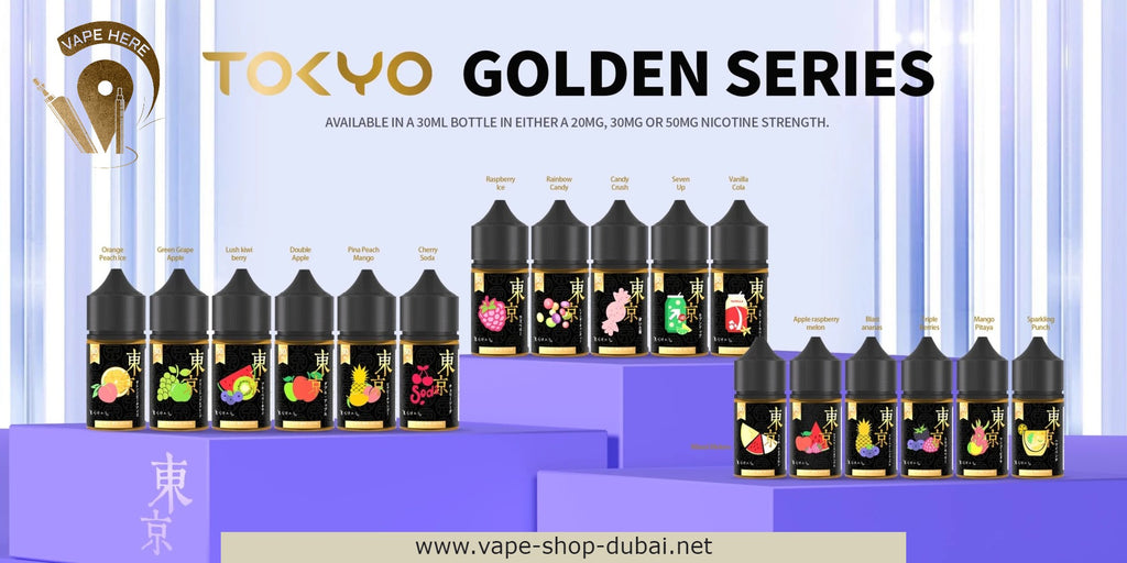TOKYO SEVEN UP SALTNIC 30ML- GOLDEN SERIES UAE Dubai