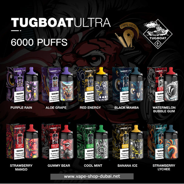 Tugboat ultra 6000 puff uae dubai abu dhabi best price near me free delivery