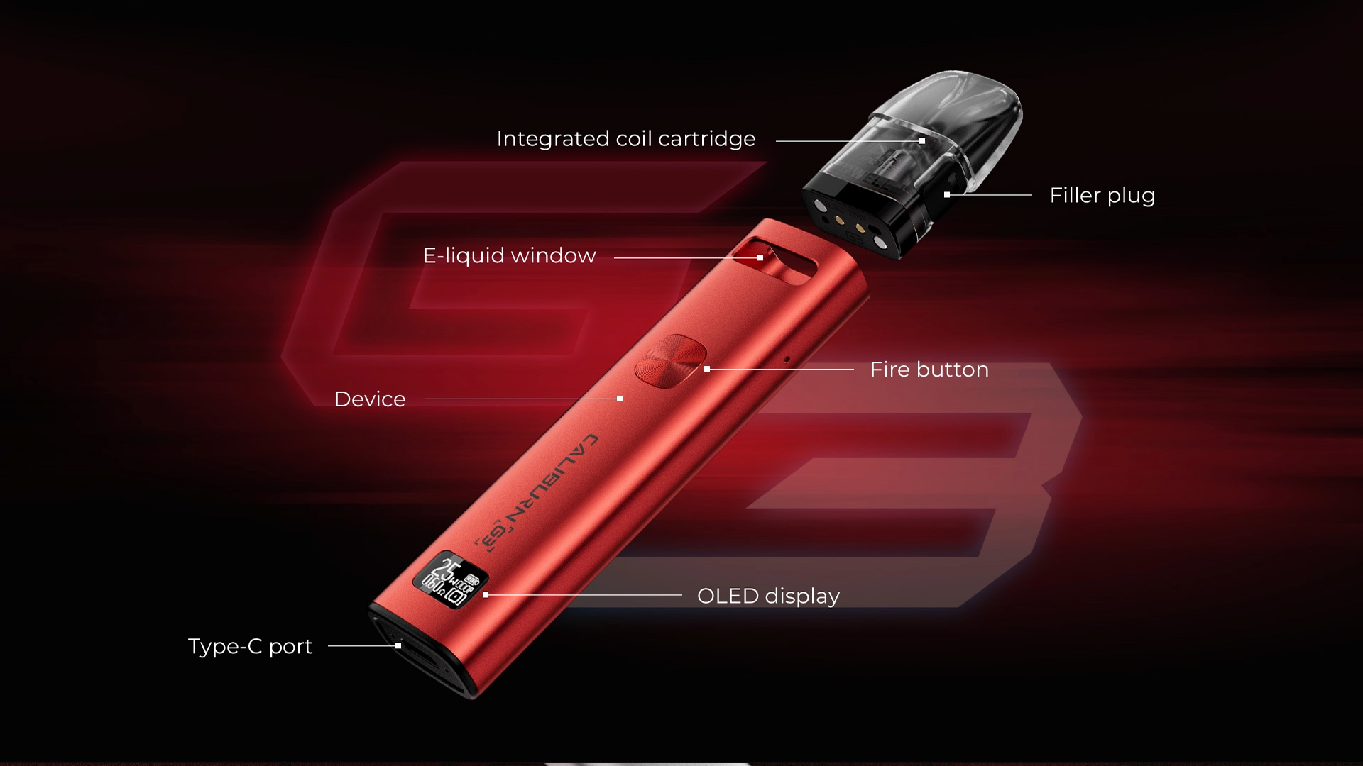 Uwell CALIBURN G3 Pod System 25W UAE Abu Dhabi