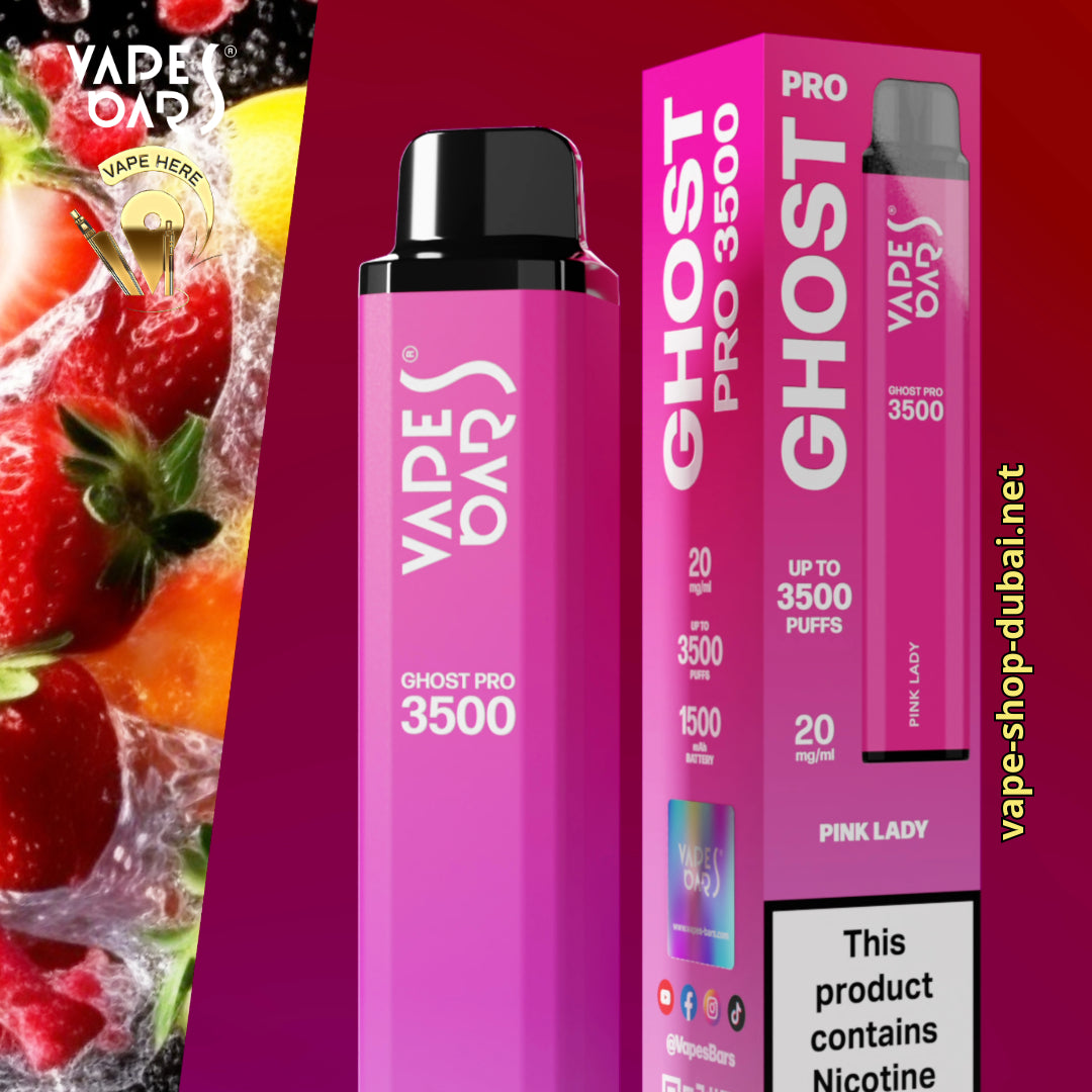 VAPES BAR - GHOST PRO 3500 PUFFS 0MG DISPOSABLE VAPE - Image 10