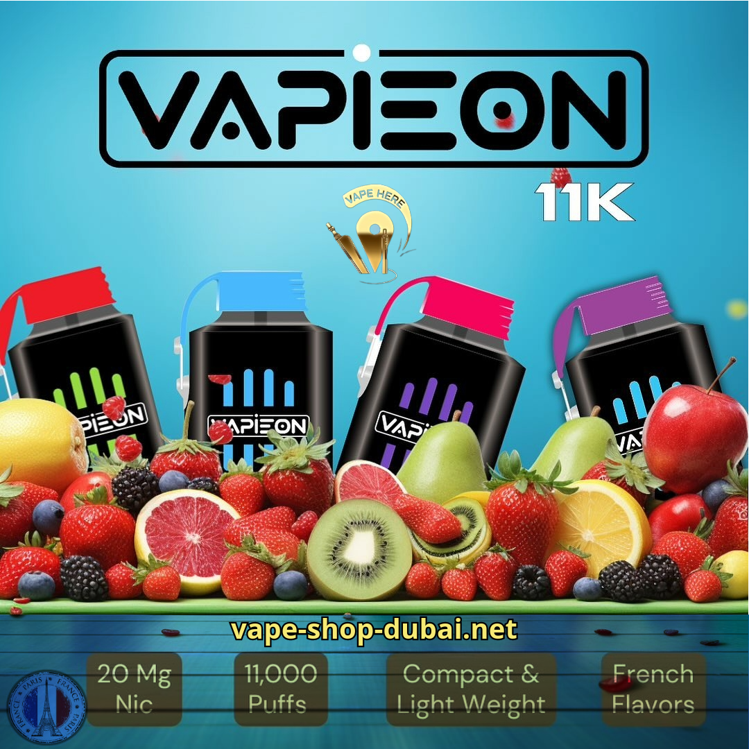VAPIEON Disposable Vape 11000 Puffs 20MG
