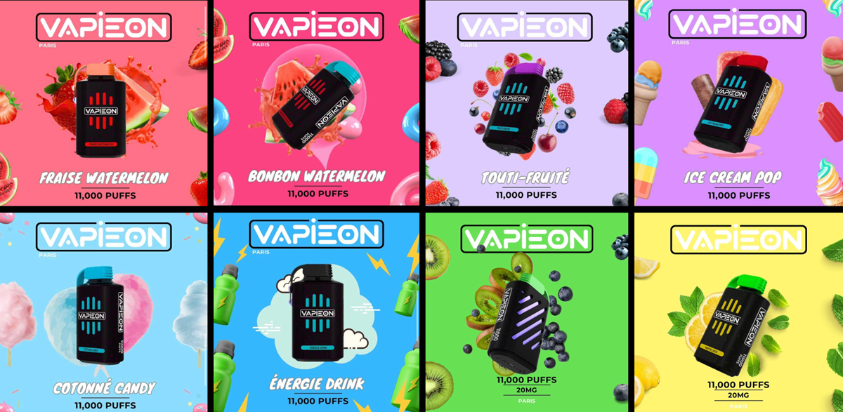 VAPIEON Disposable Vape Flavors