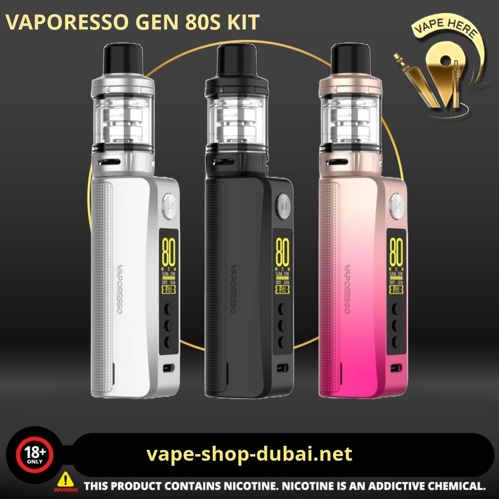 VAPORESSO GEN 80S KIT WITH ITANK ATOMIZER 5ML UAE Dubai