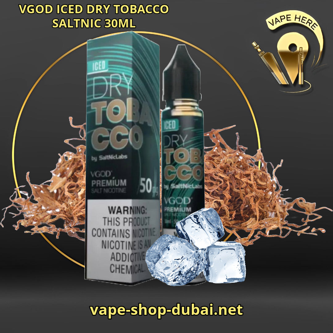 VGOD ICED DRY TOBACCO SALTNIC 30ML UAE Dubai