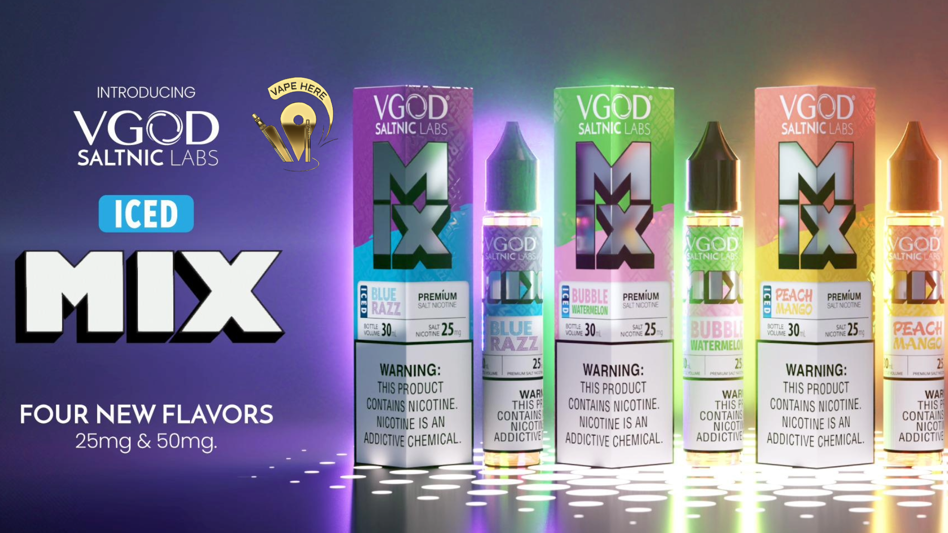 VGOD Iced Mix Series Nic Salt 30ml UAE Abu Dhabi & Dubai