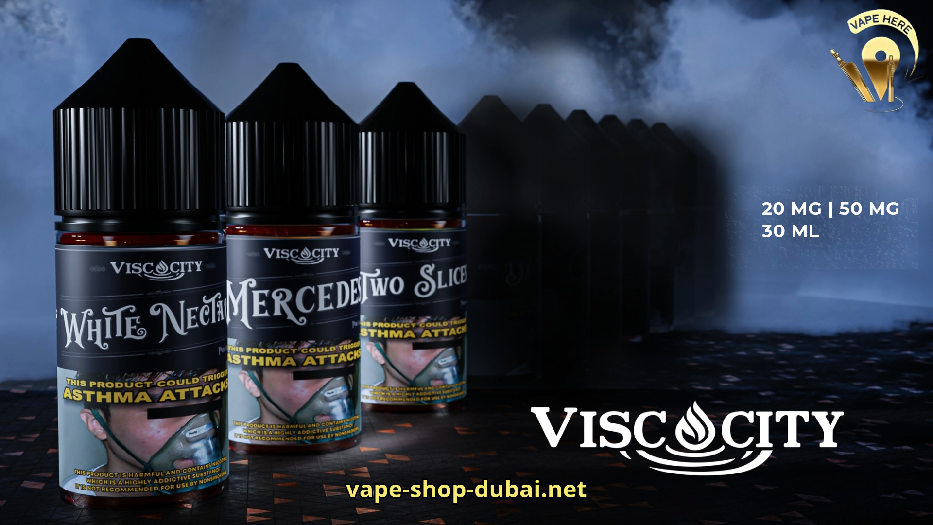 VISCOCITY VAPOR SALTNIC 30ML