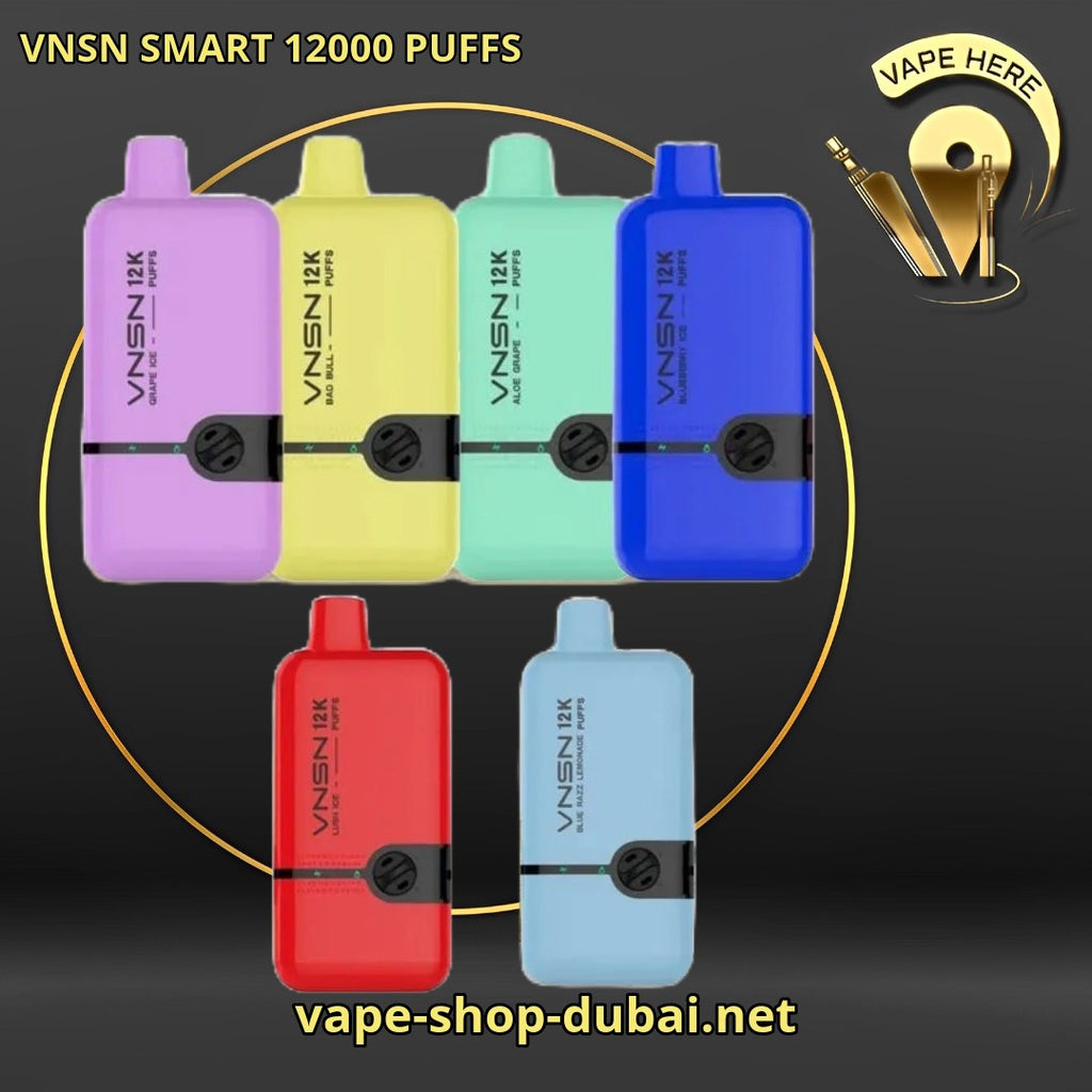 VNSN SMART 12000 PUFFS DISPOSABLE VAPE UAE Dubai