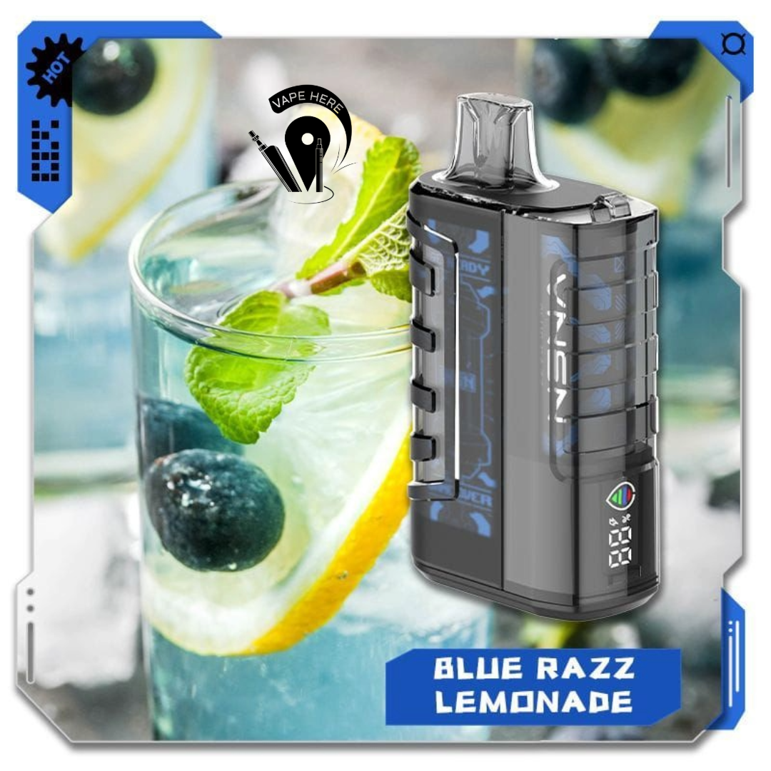 VNSN Ghost 15000 Puffs Disposable Vape 50mg Blue Razz Lemonade UAE Umm Al Quwain