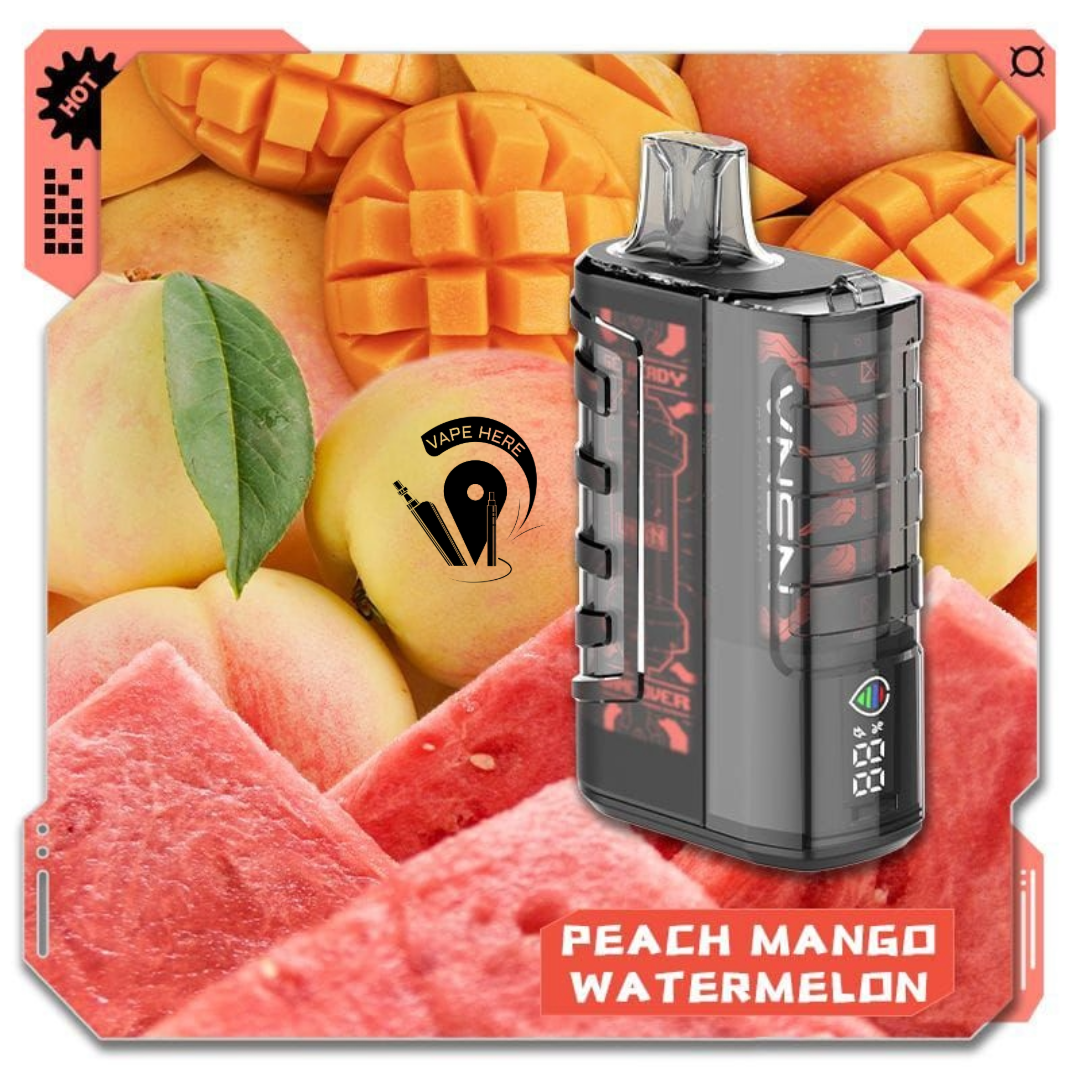 VNSN Ghost 15000 Puffs Disposable Vape 50mg Peach Mango Watermelon UAE Dubai