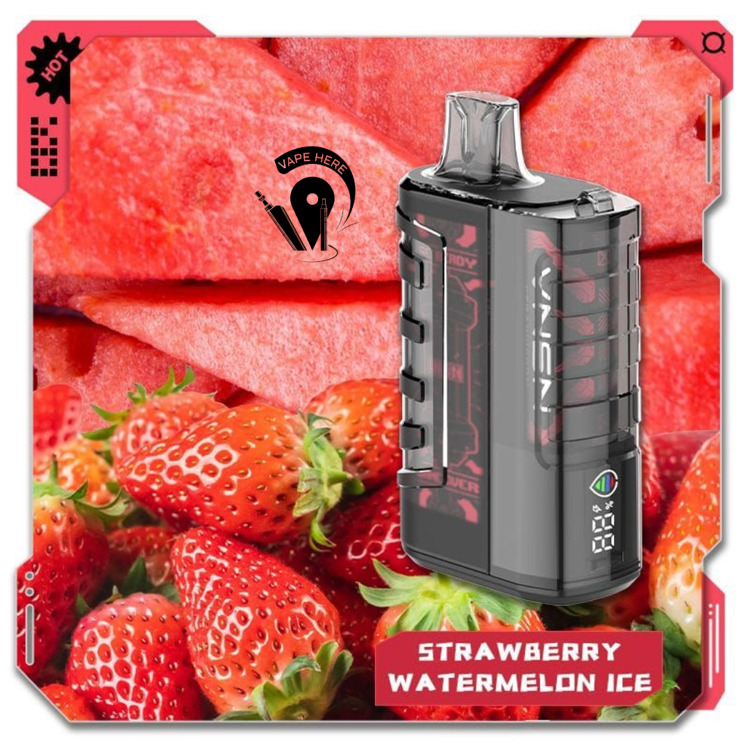 VNSN Ghost 15000 Puffs Disposable Vape 50mg Strawberry Watermelon Ice UAE Sharjah