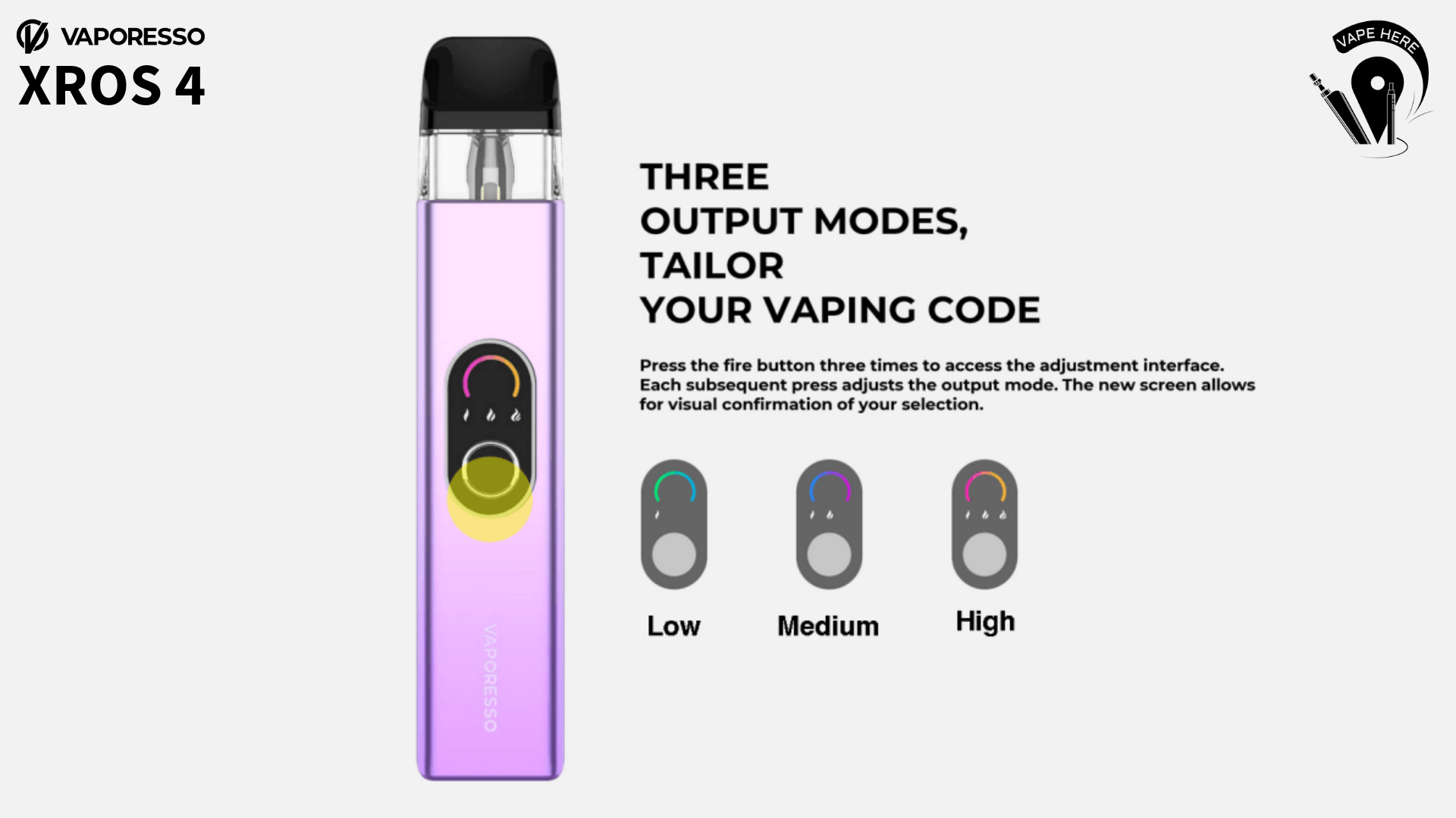 Vaporesso XROS 4 Kit 1000mAh UAE Sharjah