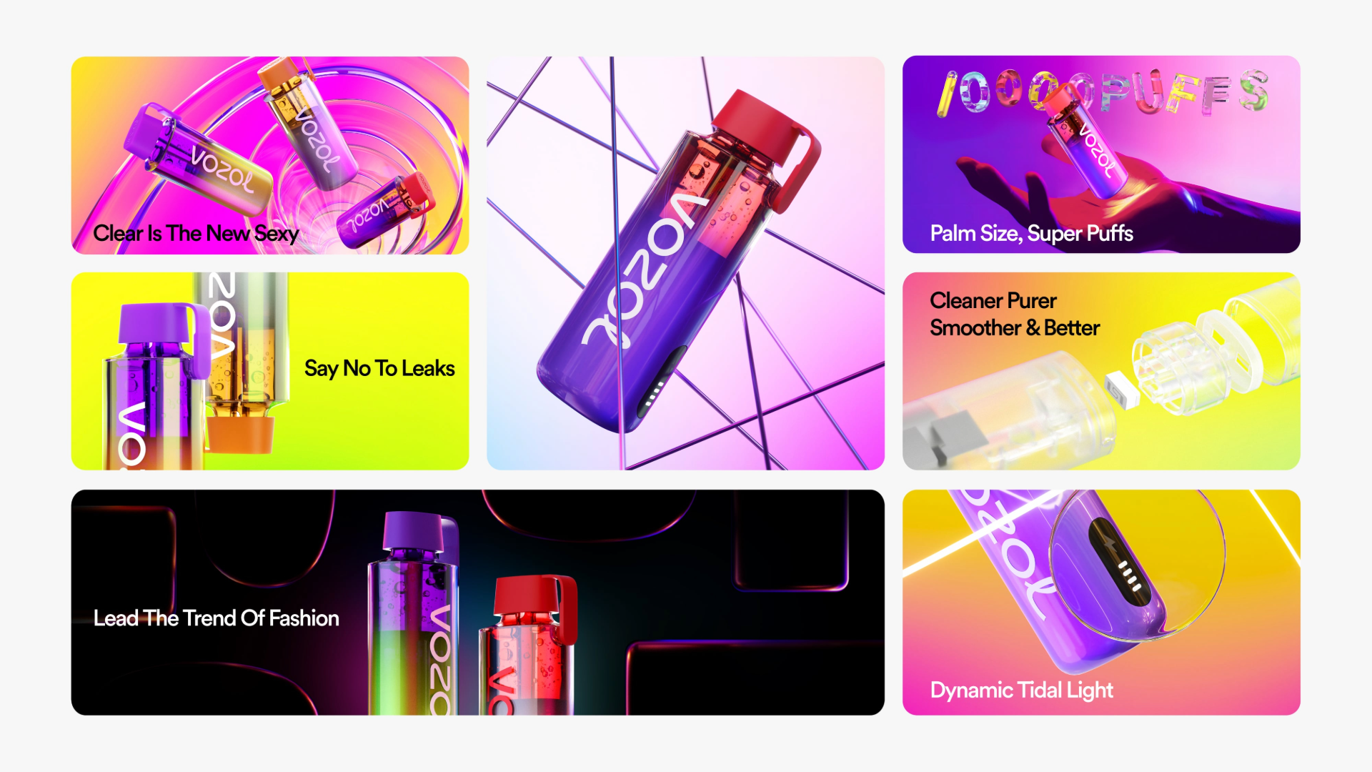 Vozol NEON 10000 Puffs Disposable Vape UAE Dubai