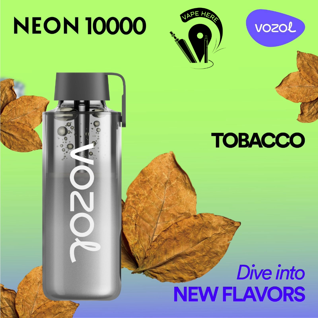 Vozol NEON 10000 Puffs Disposable Vape Tobacco