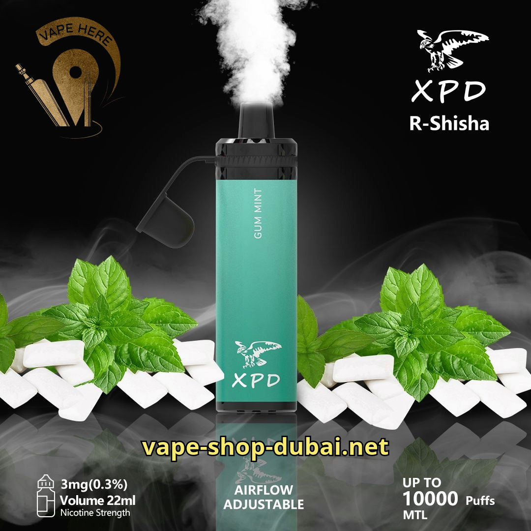 XPD R-SHISHA 10000 DISPOSABLE VAPE