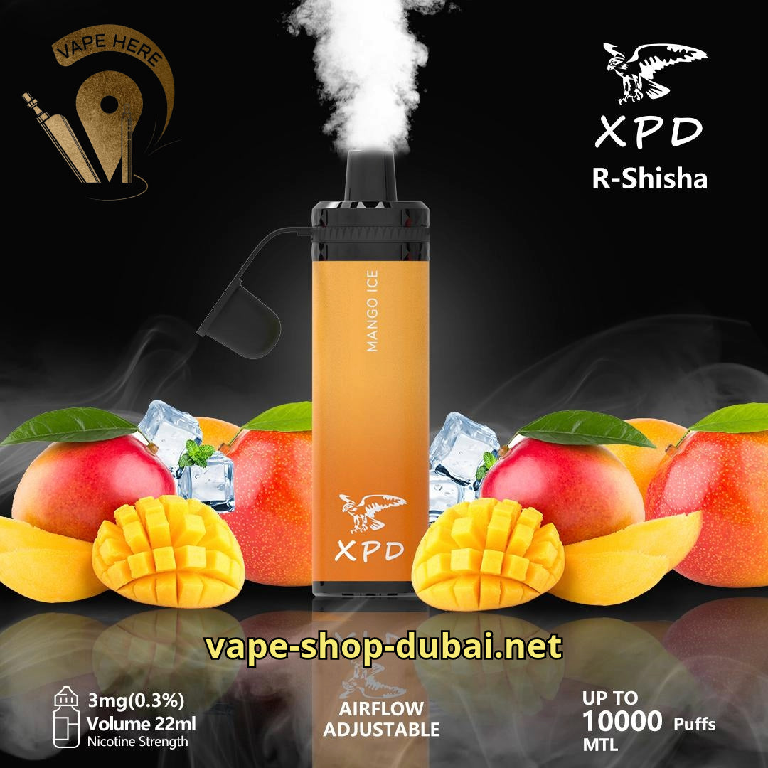 XPD R-SHISHA 10000 DISPOSABLE VAPE