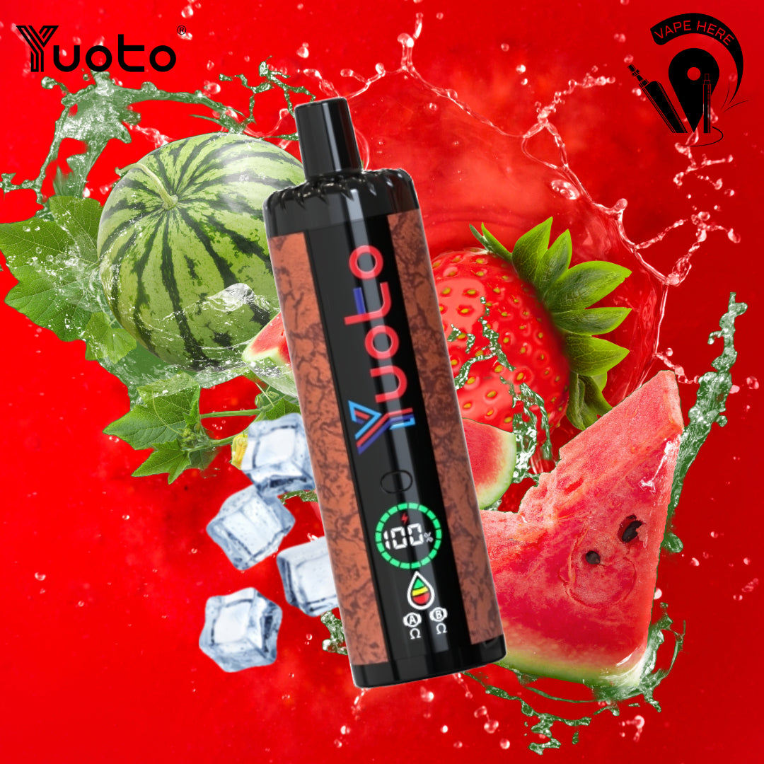 Yuoto DIGI 15000 Puffs Disposable Vape Strawberry Watermelon Ice UAE Ajman