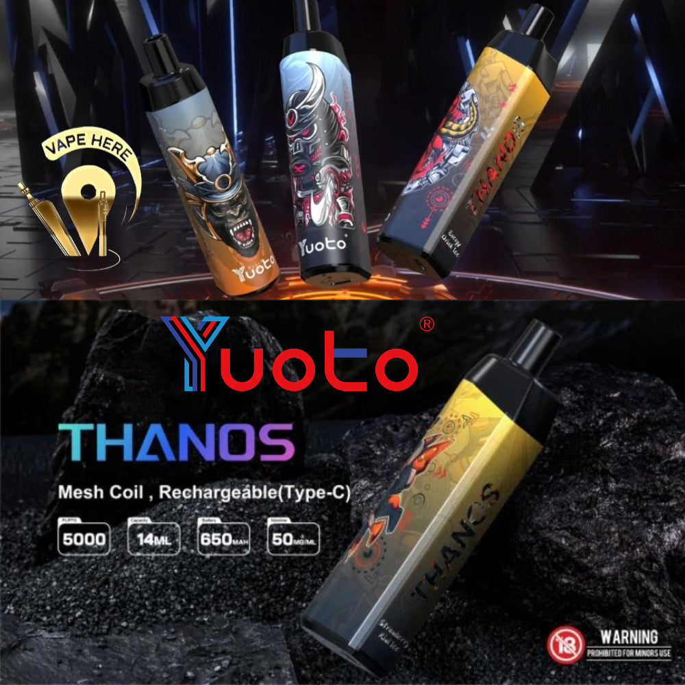 Yuoto Thanos 5000 Puffs Dubai UAE Abu Dhabi